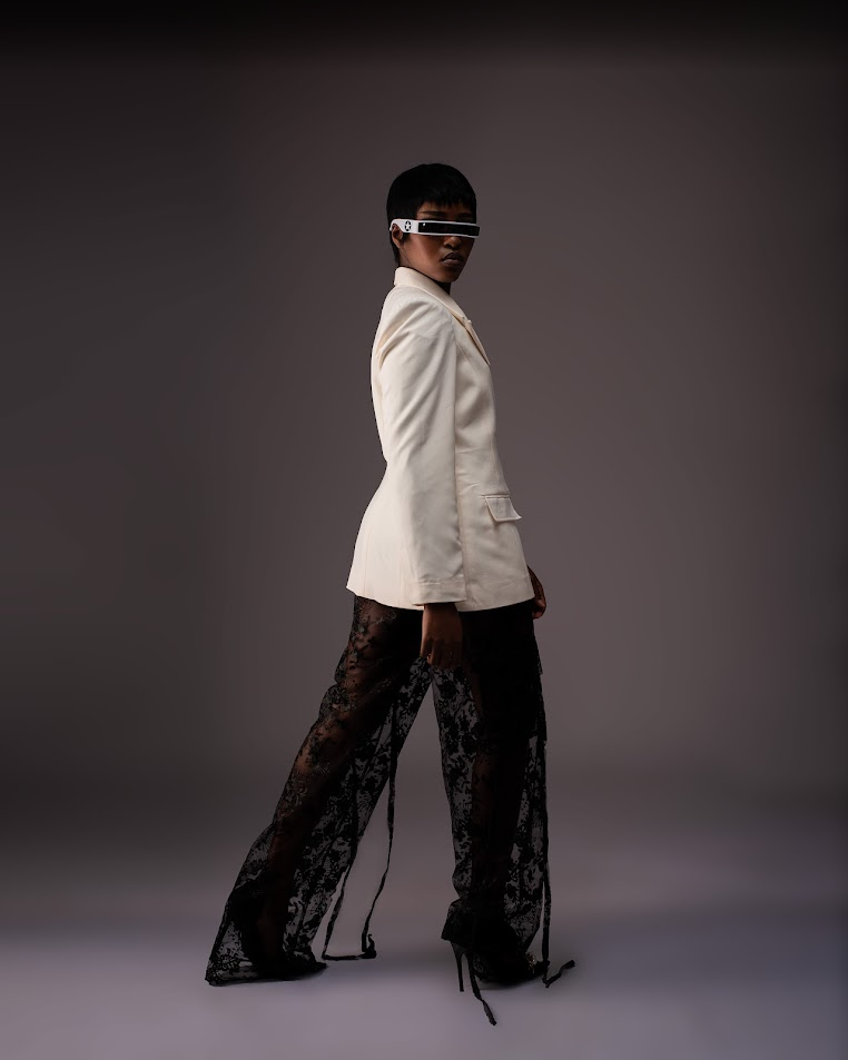 Classic White Tailored Blazer