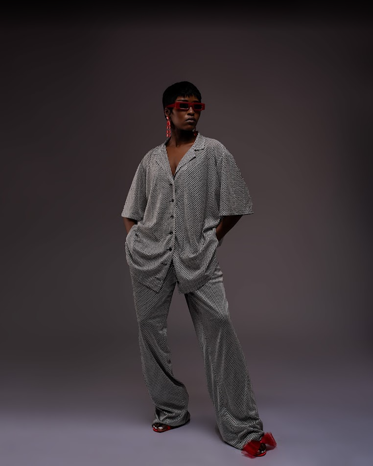 Relaxed Textured Two Piece Set