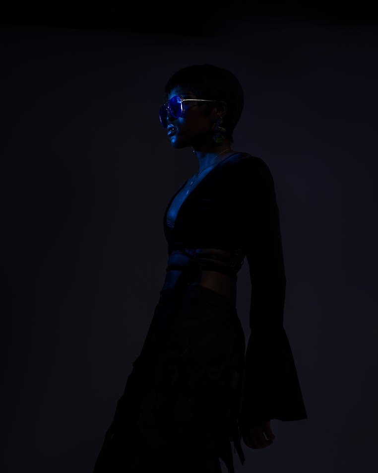 Wrap Crop Top and Fringe Trouser Set